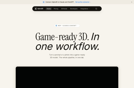 alpha3d.io