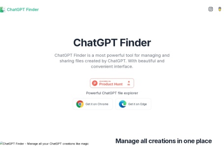 ChatGPT Finder