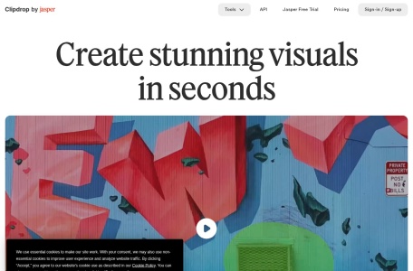 ClipDrop Image Upscaler