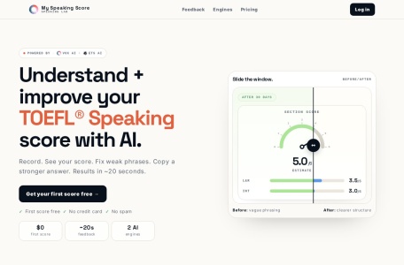 myspeakingscore.com