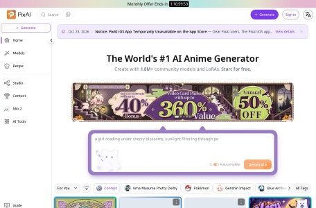 PixAI – AI Art Generator