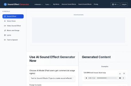 Sound Effect Generator