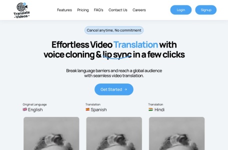TranslateVideos